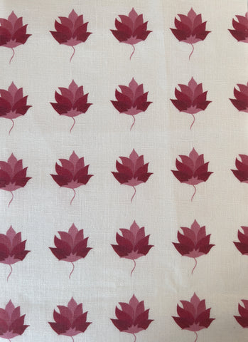 Kashi Fabric SAMPLE | Colour: Spinel Red