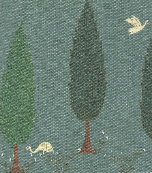 Designer Tranquility Fabric | Colour: Asparagus Green