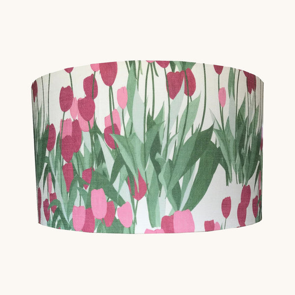 Drum In Bloom Spinel Red Lampshade