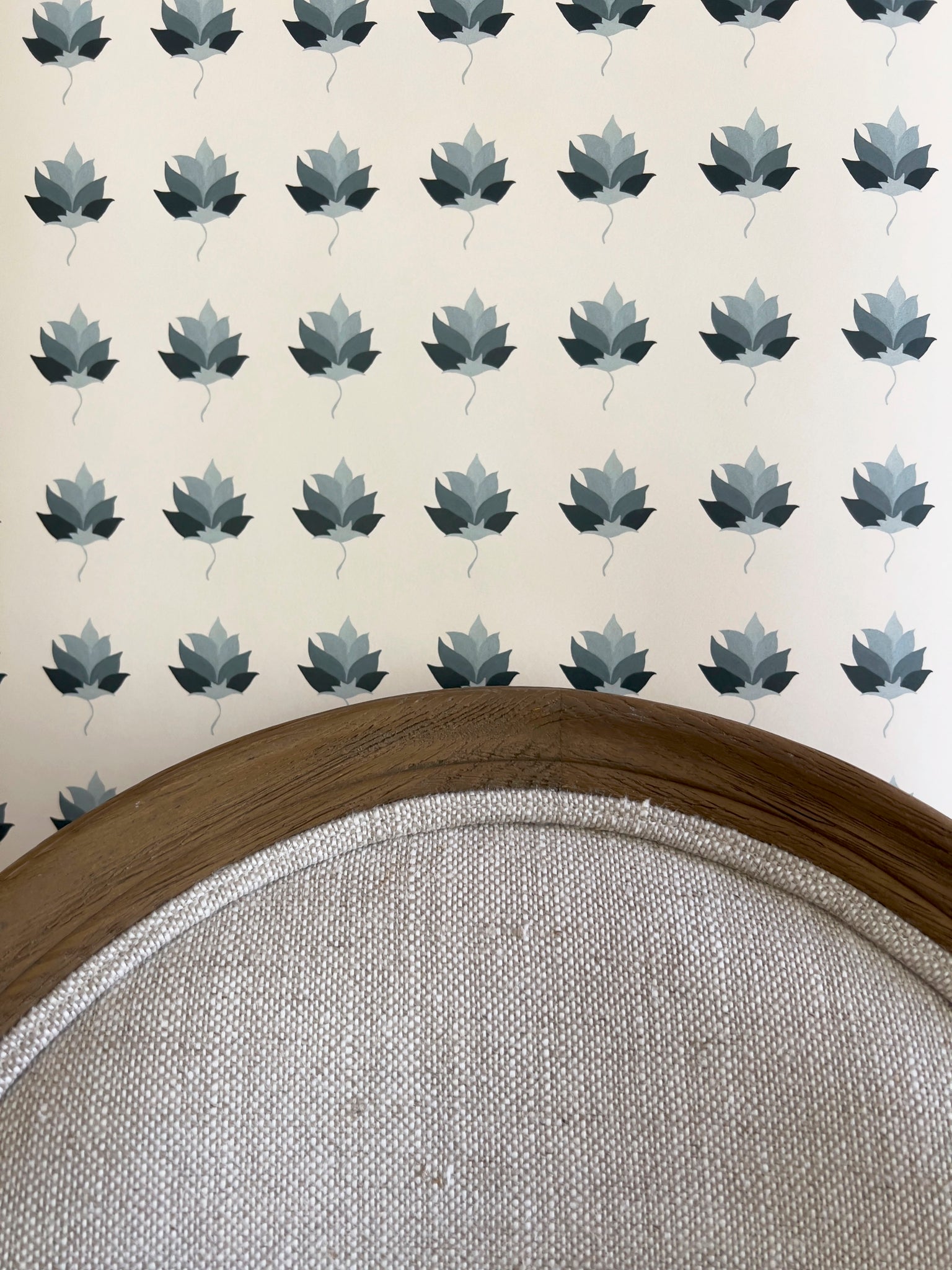 Kashi Non Woven Wallpaper SAMPLE A4 size (approx) | Colour: Indigo Grey