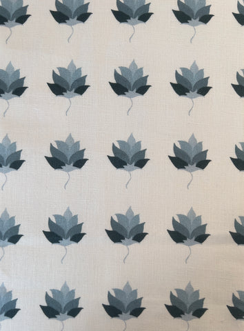 Kashi Fabric SAMPLE | Colour: Indigo Grey