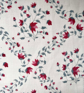 Rama Fabric SAMPLE | Colour: Spinel Red