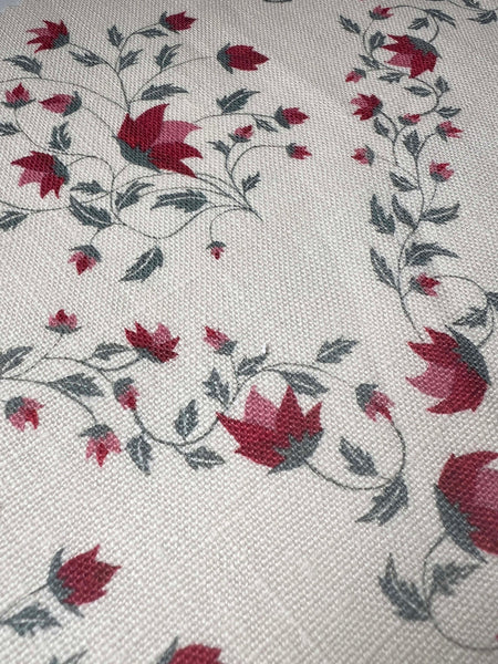 Rama Fabric SAMPLE | Colour: Spinel Red