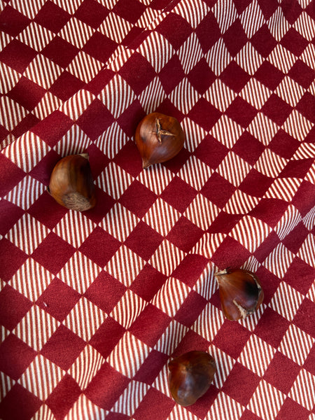 Glory Fabric SAMPLE | Colour: Chestnut Brown