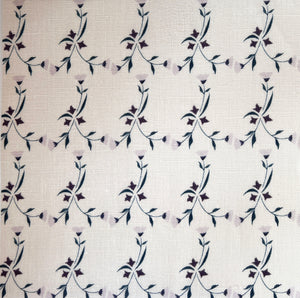 Poppy Fabric SAMPLE | Colour: Himalayan Blue