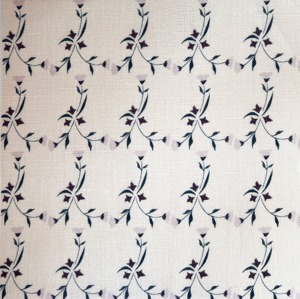 Poppy Fabric SAMPLE | Colour: Himalayan Blue