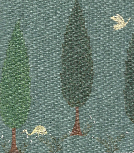 Designer Tranquility Fabric SAMPLE | Colour: Asparagus Green