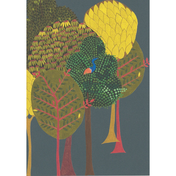 Enchanted (small scale) | Colour: Midnight Blue