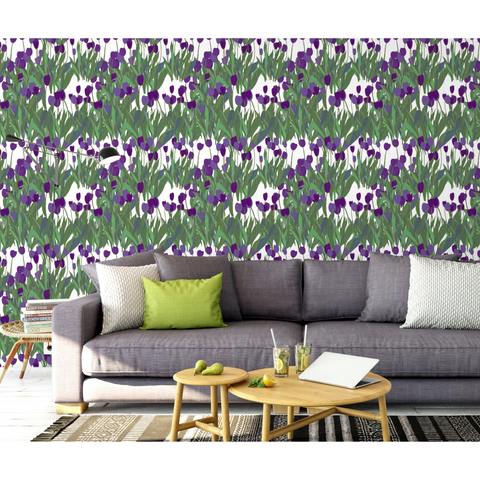 In Bloom  SAMPLE | Colour: Thistle Purple