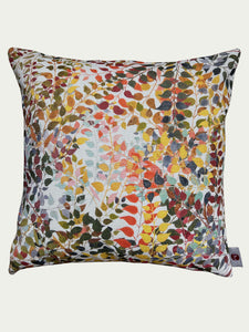 Confetti Leaves Natural Cushion