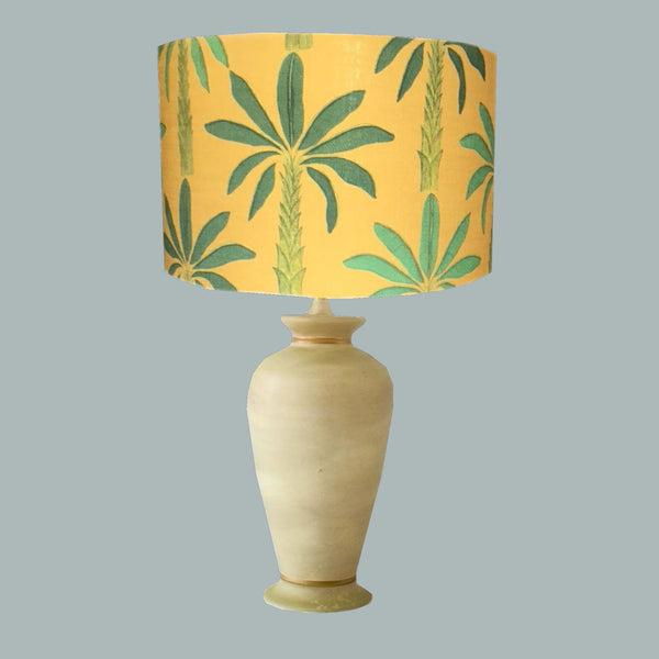 Drum Tropical Gold Yellow Lampshade