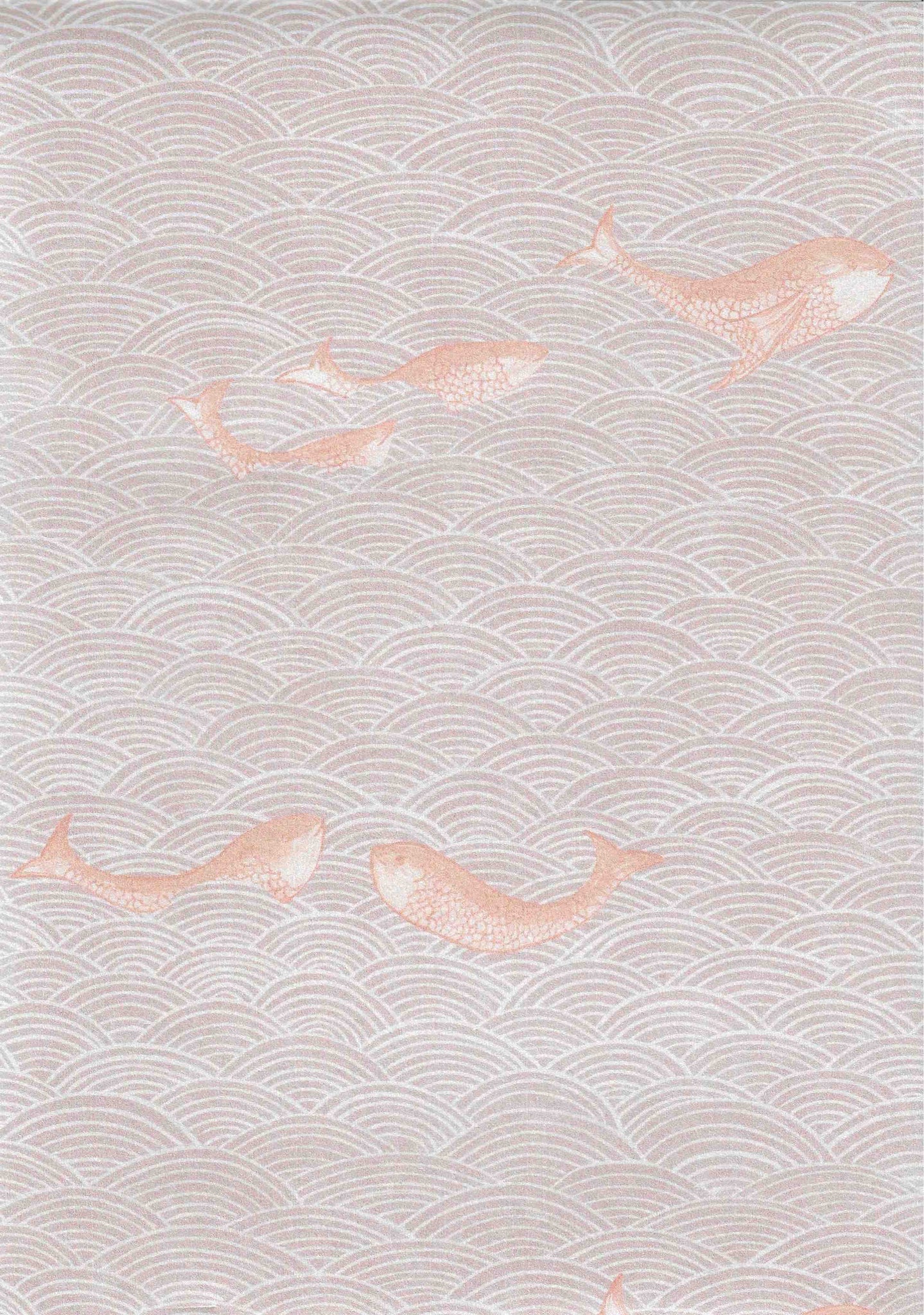 Harmony Wallpaper SAMPLE A4 size (approx) | Colour: Blossom Pink