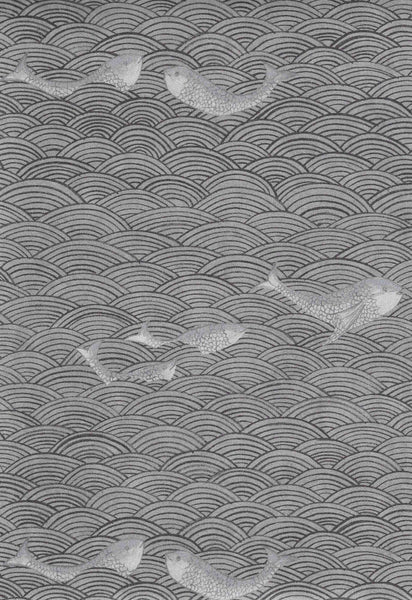 Designer Harmony wallpaper  | Colour: Silver