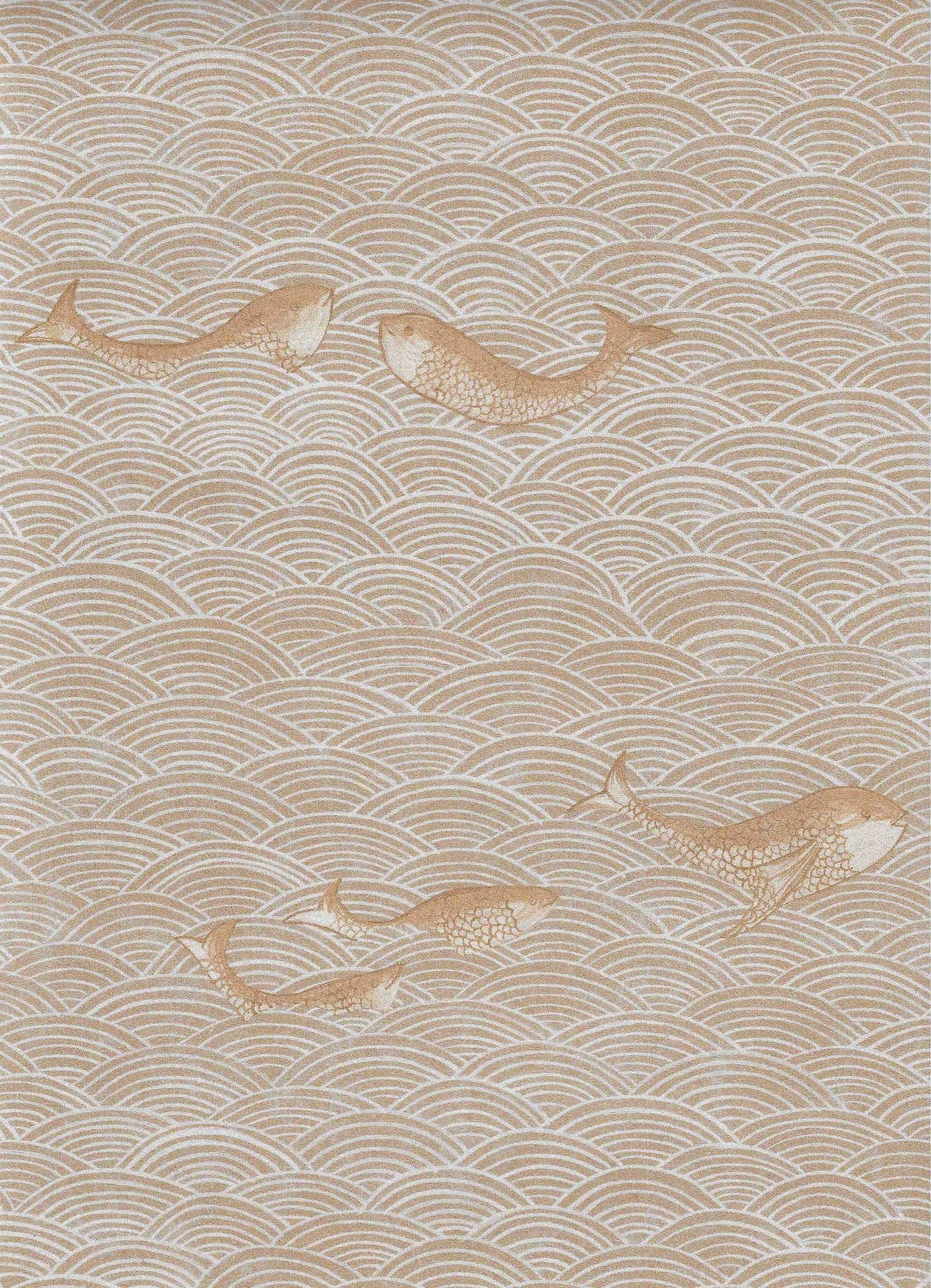 Harmony Wallpaper SAMPLE A4 size (approx) | Colour: Taupe