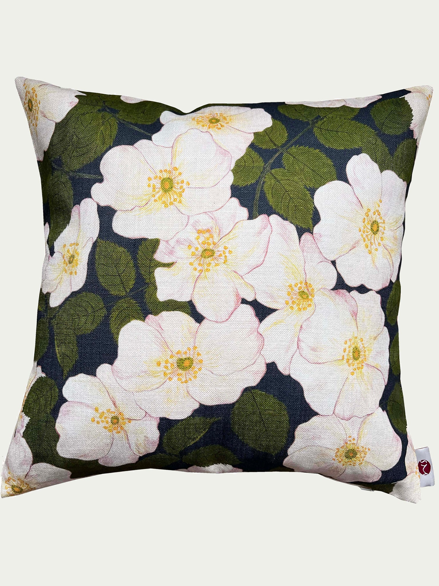 Hedgegrow Rosa Indigo Blue Cushion