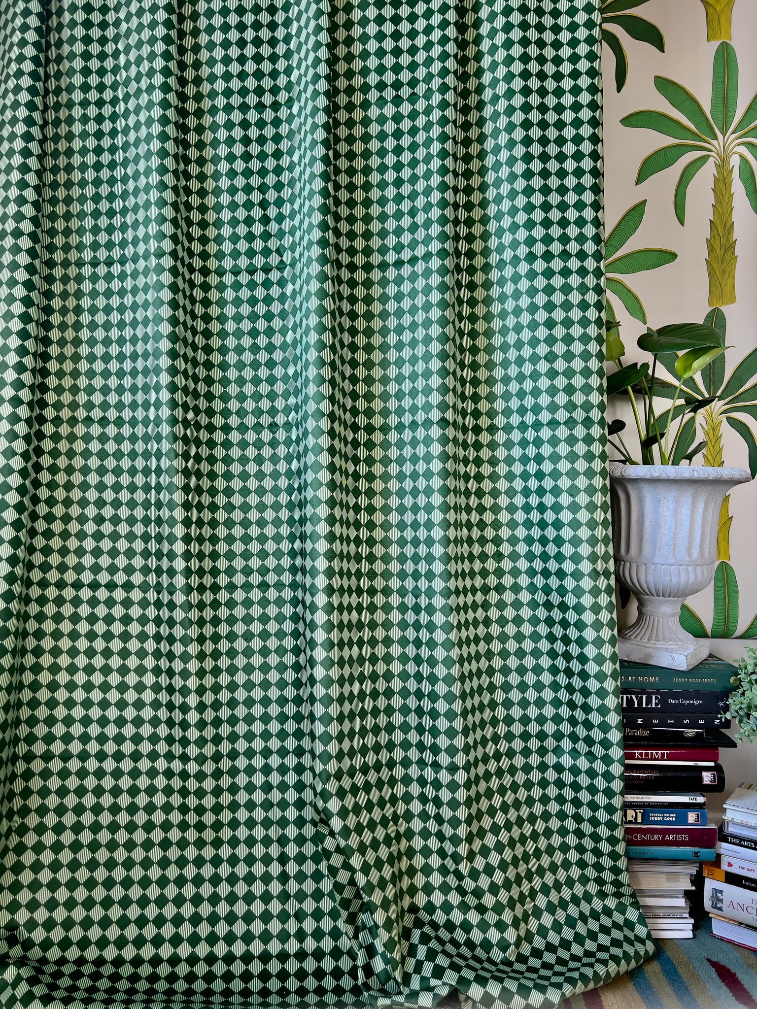 Glory Fabric SAMPLE | Colour: Green
