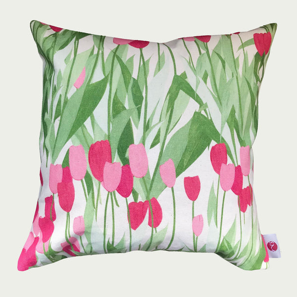In Bloom Spinel Red Cushion
