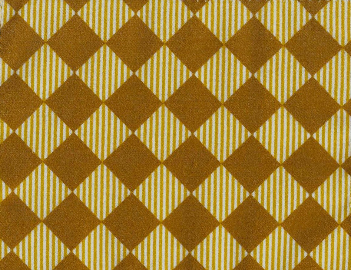 Glory Fabric SAMPLE | Colour: Ochre Yellow