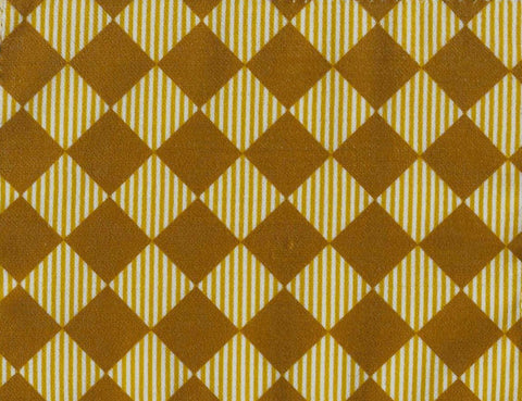 Glory Fabric SAMPLE | Colour: Ochre Yellow