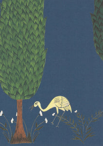 Tranquility Wallpaper SAMPLE   A4 size (approx) | Colour: Star Shine Blue