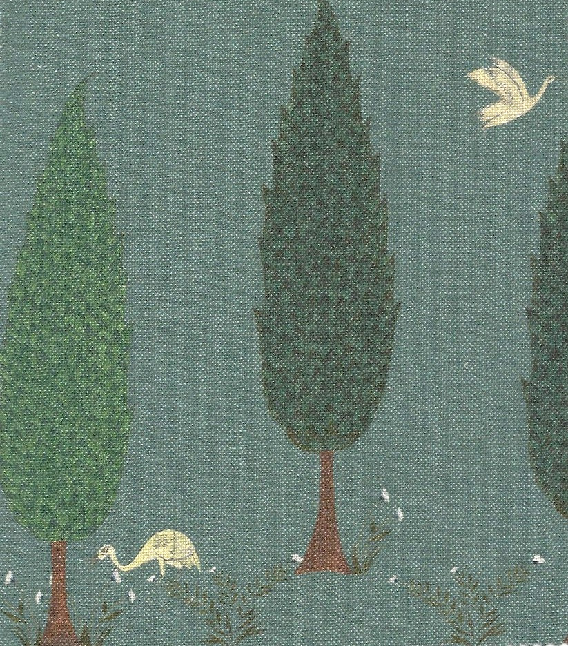 Tranquility Fabric SAMPLE | Colour: Asparagus Green