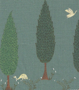 Tranquility Fabric SAMPLE | Colour: Asparagus Green