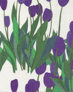 In Bloom Fabric SAMPLE | Colour: Thistle Purple