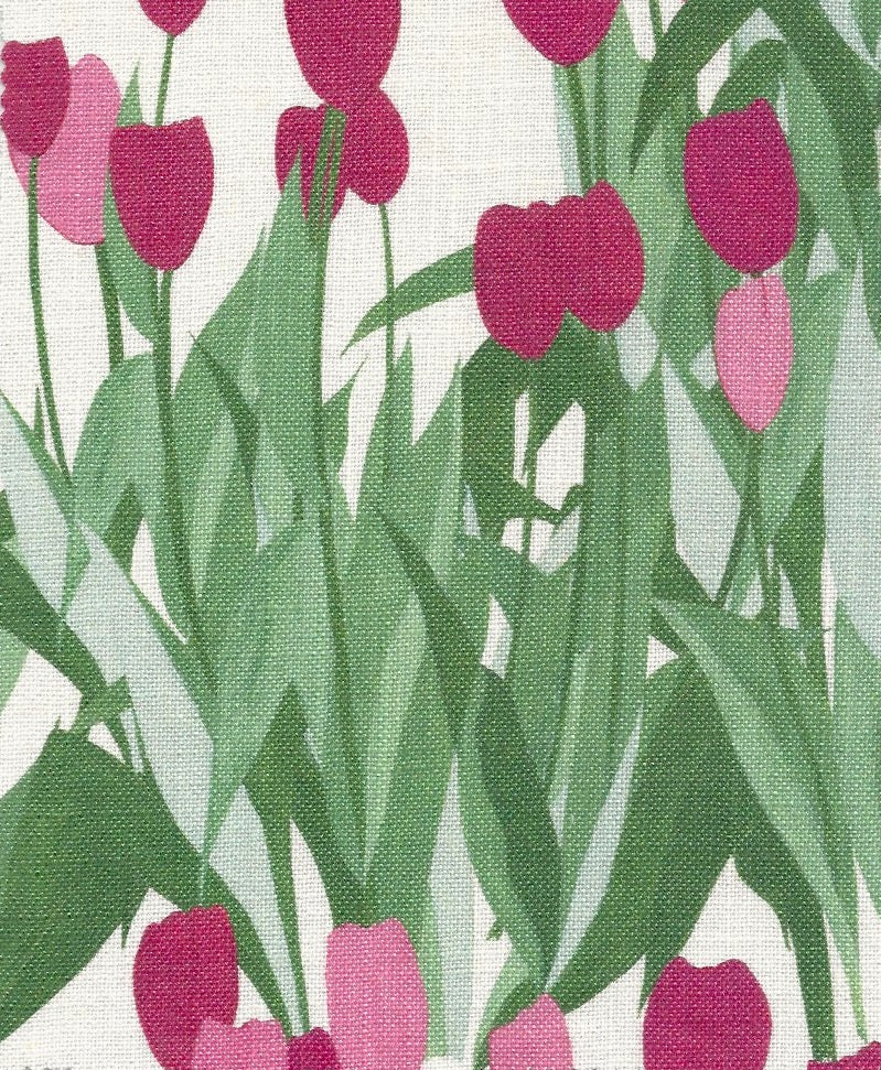 In Bloom Fabric SAMPLE | Colour: Spinel Red