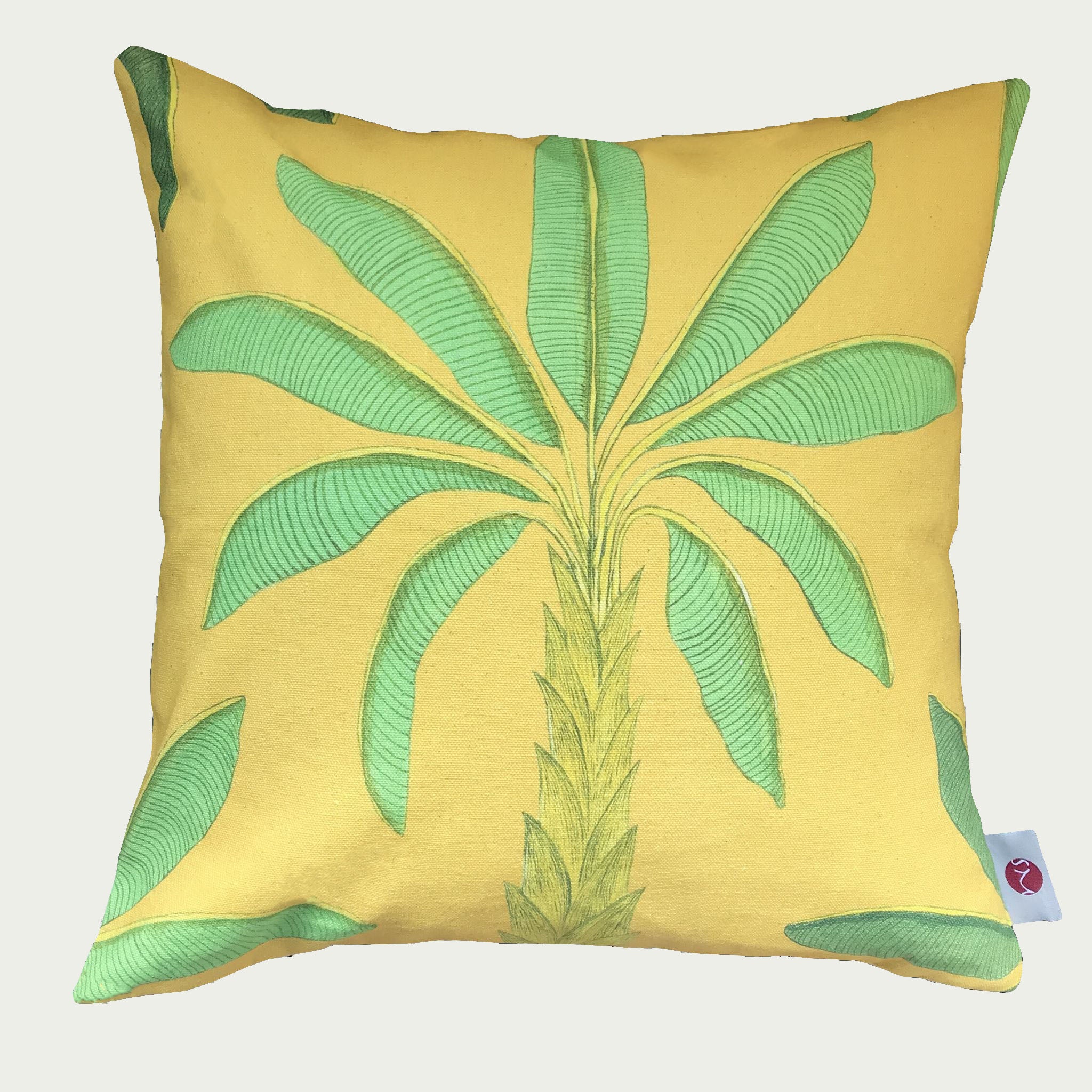 Tropical yellow Cushion