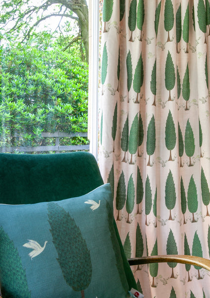 Designer Tranquility Fabric SAMPLE | Colour: Blossom Pink