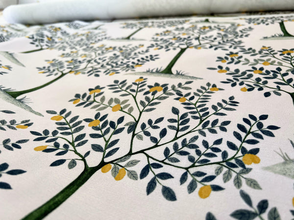 Lemon Grove Fabric SAMPLE | Colour: Green