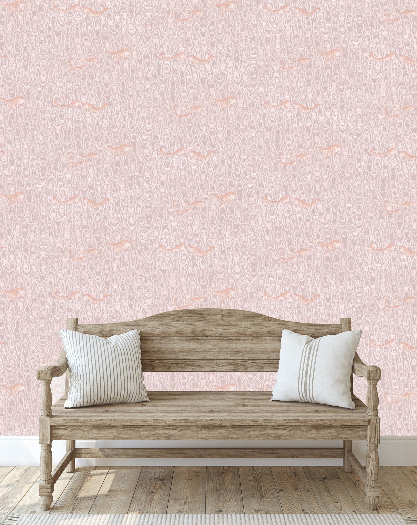Designer Harmony wallpaper SAMPLE | Colour: Blossom Pink