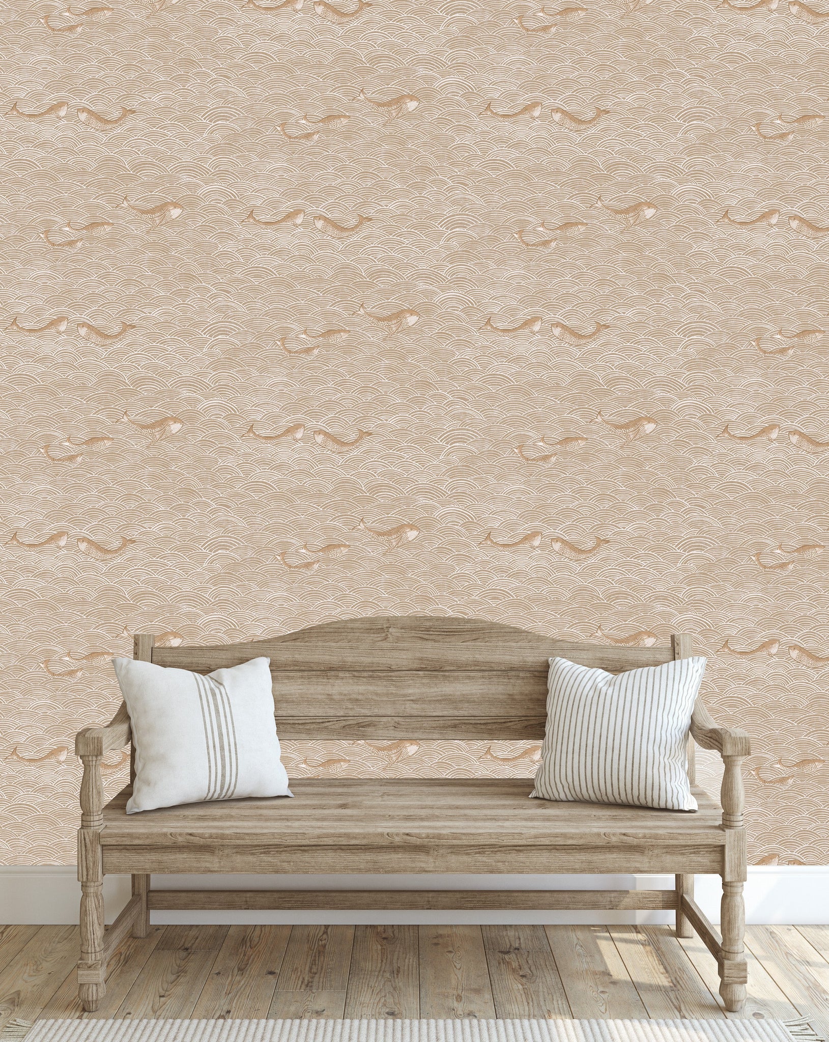 Designer Harmony wallpaper  SAMPLE | Colour: Taupe