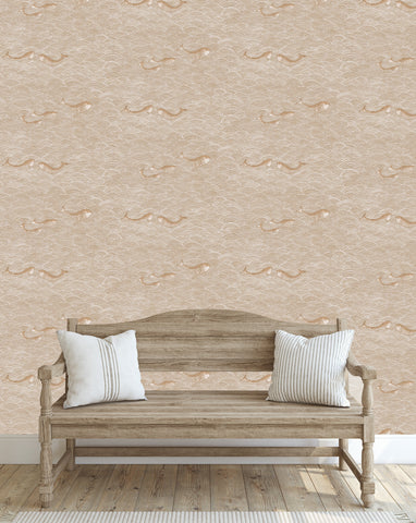 Designer Harmony wallpaper  SAMPLE | Colour: Taupe