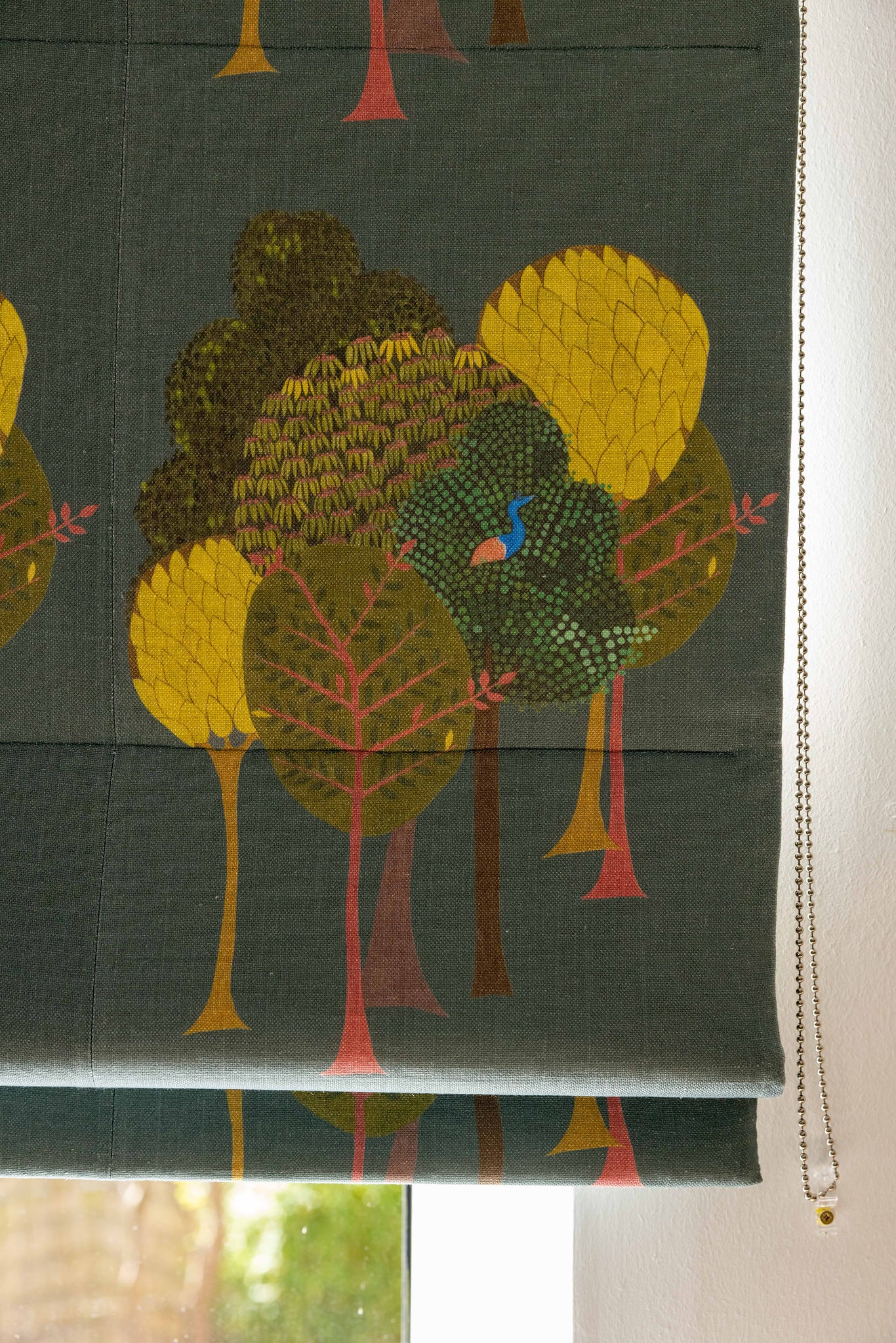 Designer Enchanted(large) fabric SAMPLE | Colour: Midnight Blue